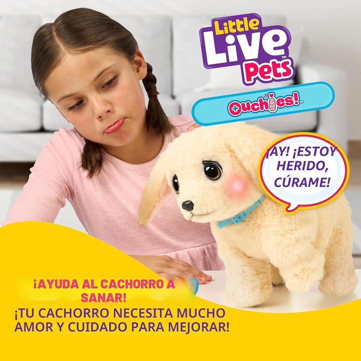 Little Live Pets Ouchies Cooper The Retriever Puppy, más de 50 soni...