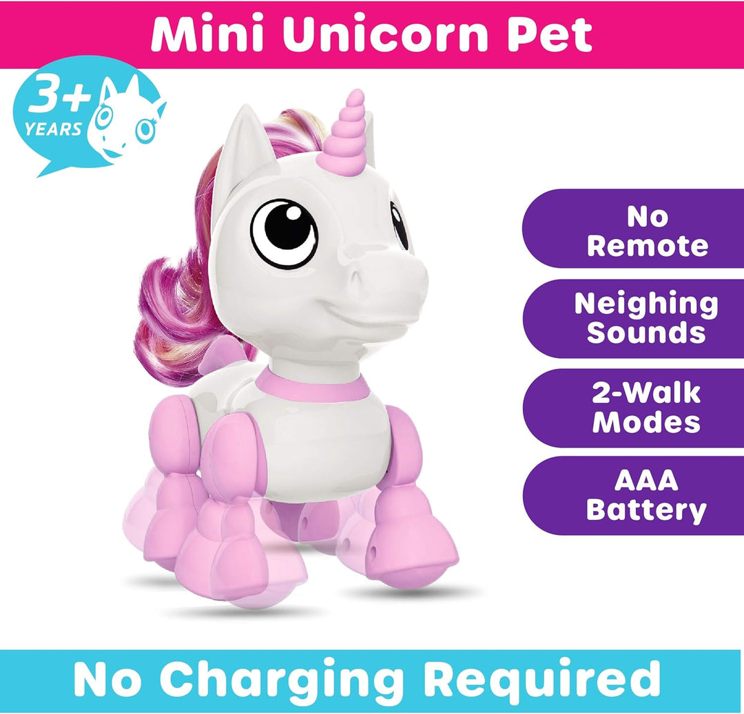 Power Your Fun Robo Pets - Juego de 2 juguetes de unicornio, regalo...