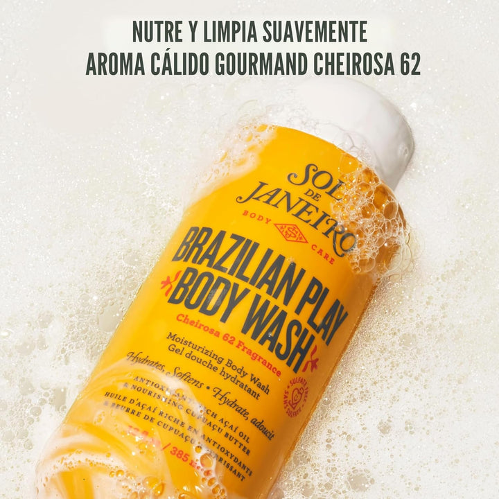SOL DE JANEIRO Brazilian Play Crema-Gel Hidratante de Ducha Lavado...