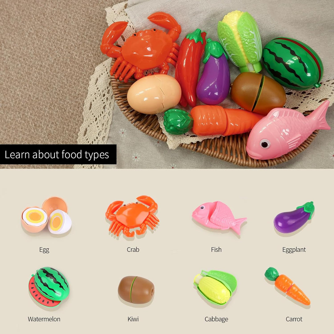 GILOBABY Accesorios de cocina para niños - Juego completo de juguet...