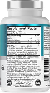 Probióticos orales para el tratamiento del mal aliento bucal para a...