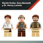LEGO Jurassic World Raptor & Titanosaurus Tracking Mission - Juguete de construcción y aprendizaje para juego de simulación - Figuras de acción de dinosaurio para niños y niñas, a partir de 7 años - Idea de regalo para cumpleaños -76973