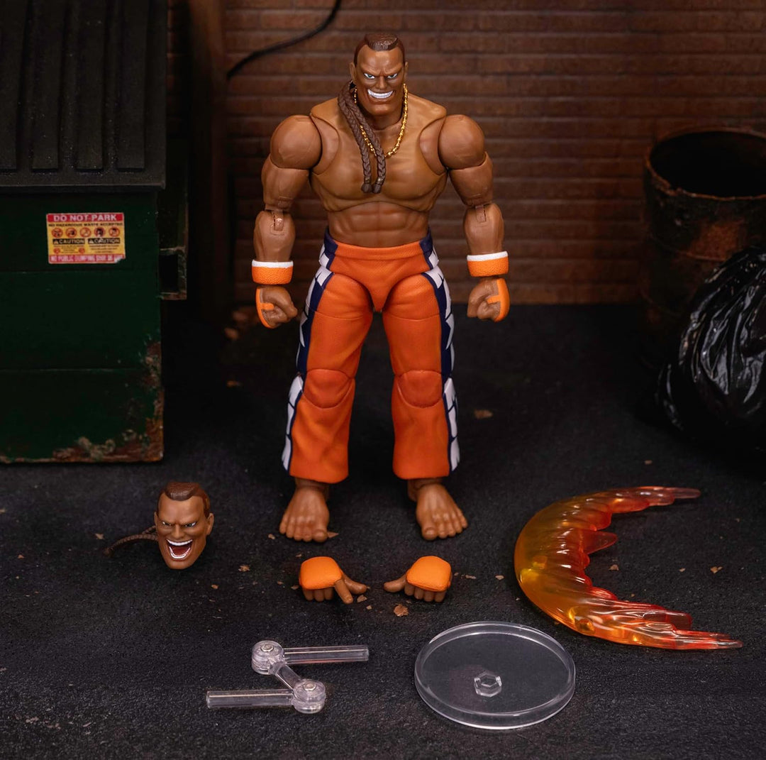 Jada Toys - Figura de acción de Street Fighter II Dee Jay Wave 3 -...
