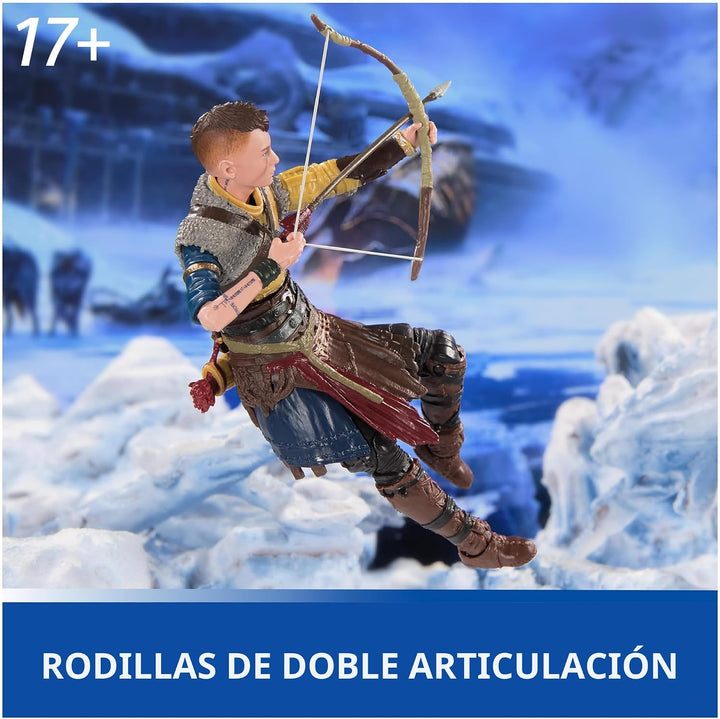 PlayStation God of War Ragnarok, Figura de acción de Atreus de 6 pu...