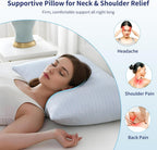 DOWNCOOL Juego de 2 almohadas refrescantes tamaño Queen, almohadas de