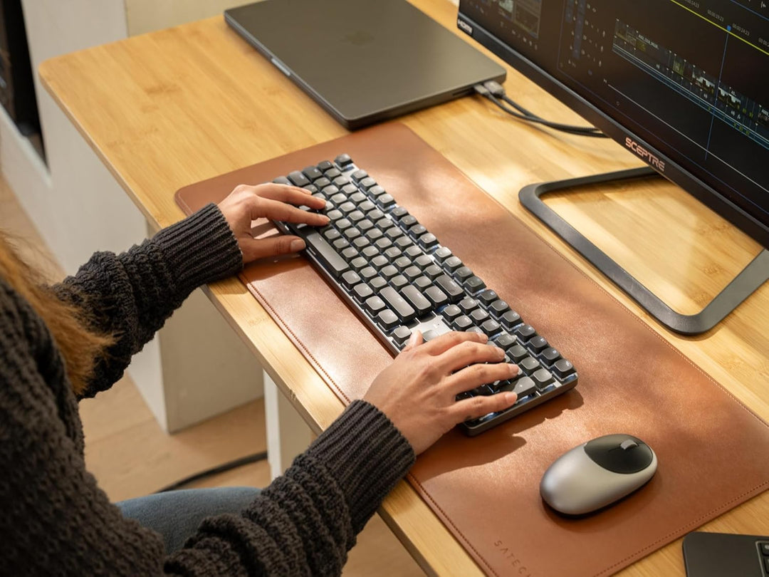 Satechi SM3 - Teclado mecánico para Mac y Windows, 108 teclas de ta...