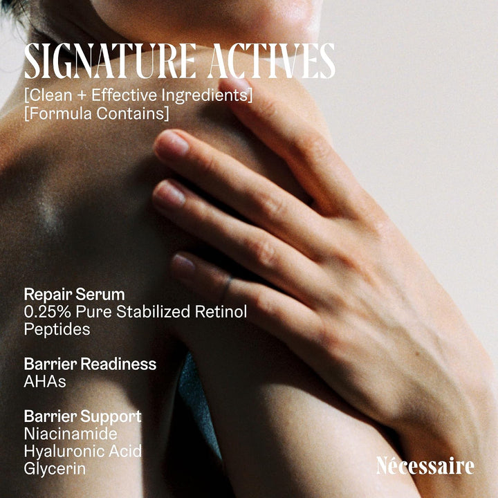 Nécessaire El retinol de la mano. Suero reparador antiedad. Para Cr...