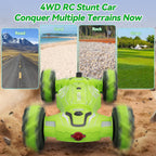 Dysaim Gesture RC Car, juguetes regalos de cumpleaños para niños de 6 a 12 años de edad, Verde