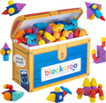 Blockaroo Juego de bloques de construcción de espuma magnética de 100