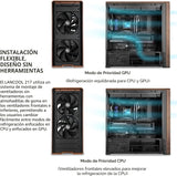 Lian Li LANCOOL 217 ATX Mid-Tower PC Case, 5 ventiladores PWM, made...