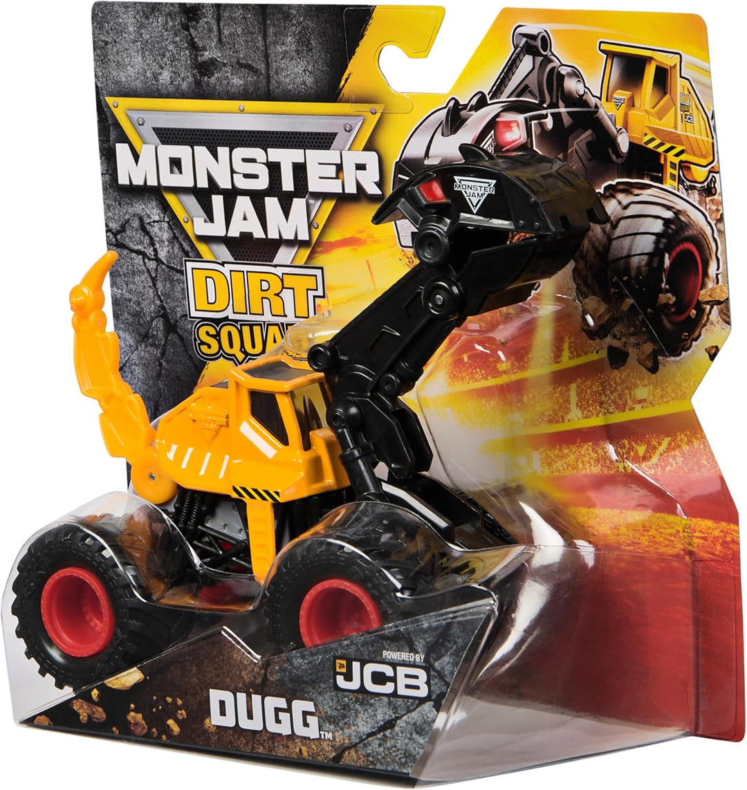 Monster Jam Camión monstruo oficial de Dugg Dirt Squad