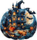 Rompecabezas de madera para adultos, rompecabezas de madera de calabaza de Halloween de 270 piezas, rompecabezas de madera con forma de animal único, rompecabezas desafiantes para adultos