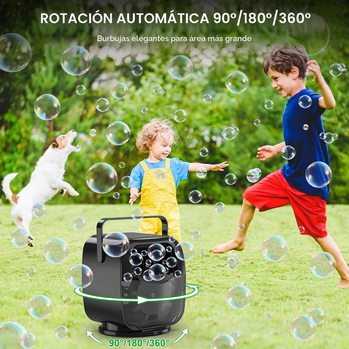 Máquina recargable de la burbuja 5,000mAh, soplador automático de la