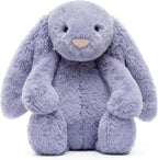 Jellycat Bashful Viola Bunny - Juguete de peluche, mediano, color morado