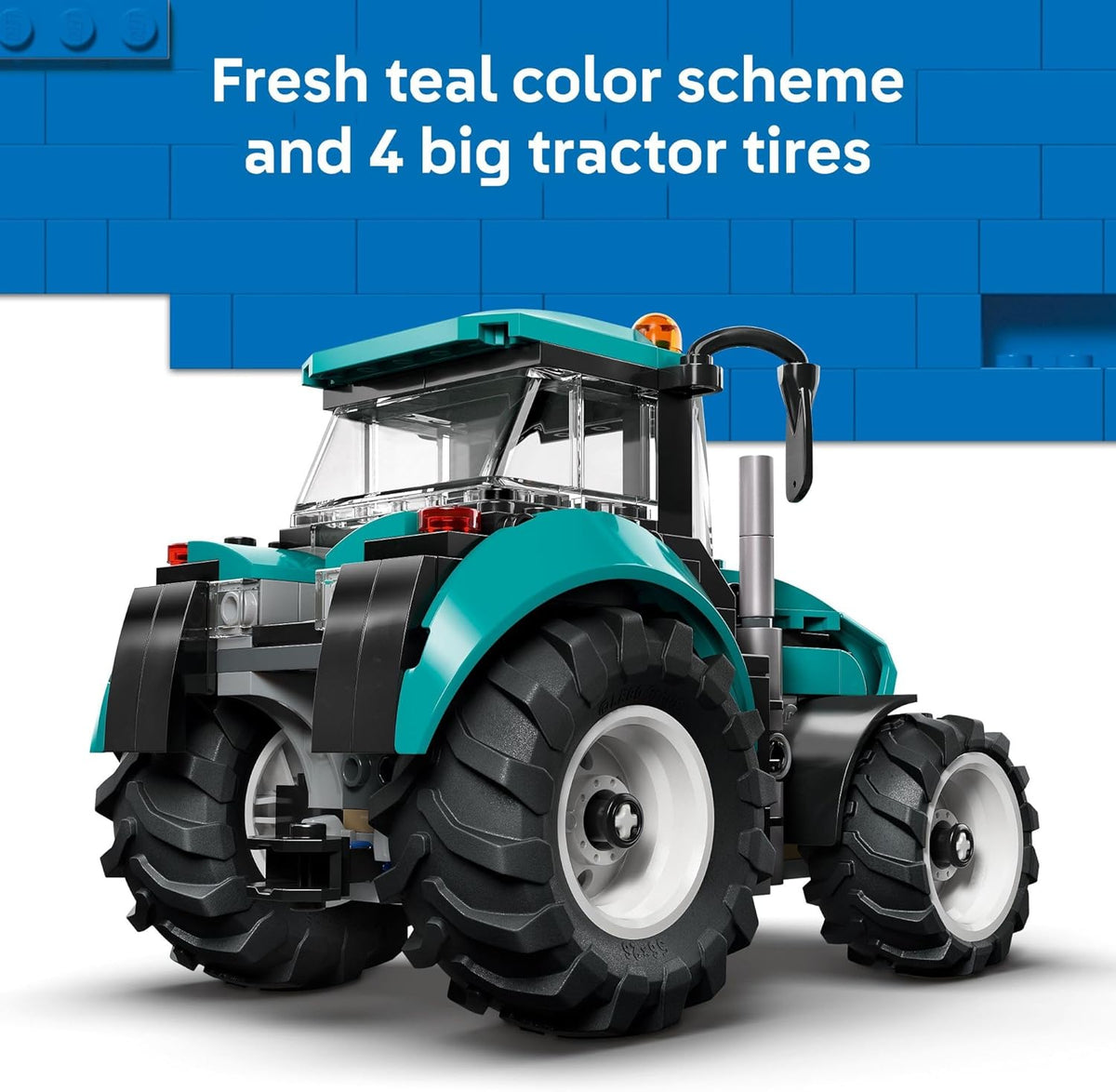 LEGO City Tractor - Juguete de construcción para niños