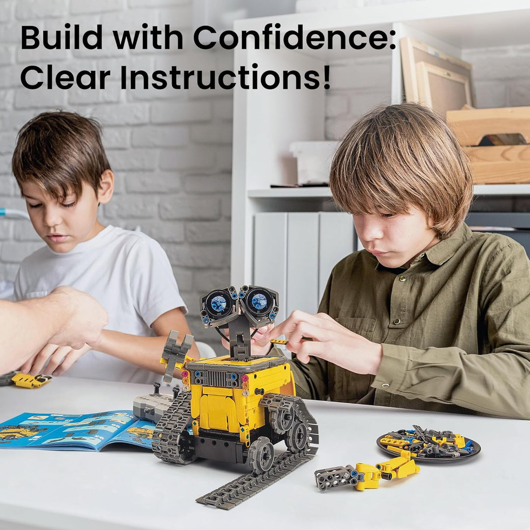 Mibido STEM Robot Kit de construcción de regalo para niños de 8 a 1...