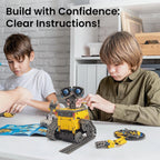 Mibido Kit de construcción de robot STEM de regalo para niños, Amarillo