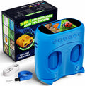 Microscopio digital para niños con telescopio, microscopio de mano Ashfly 1000X con foto de pantalla y video, juguetes educativos STEM para niños de 4 a 12 años, regalo para niños y niñas, exploración