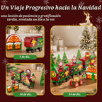 Calendario de Adviento de azulejos magnéticos 2026, regalos de cuenta