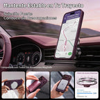CASEKOO Texture Purple 360 Spin Soporte magnético para iPhone 18 Pro Max