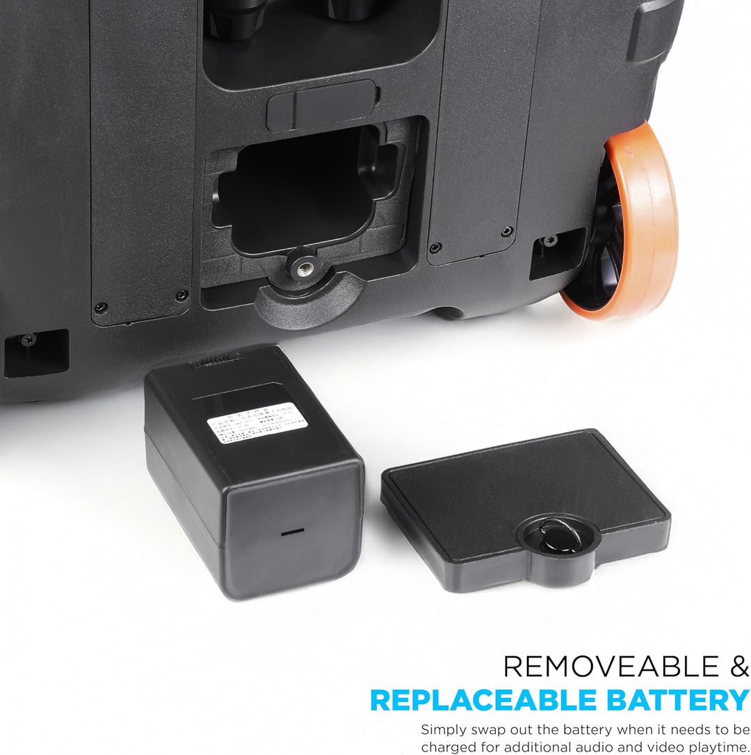 Altec Lansing SoundRover View Altavoz Bluetooth portátil con pantal...