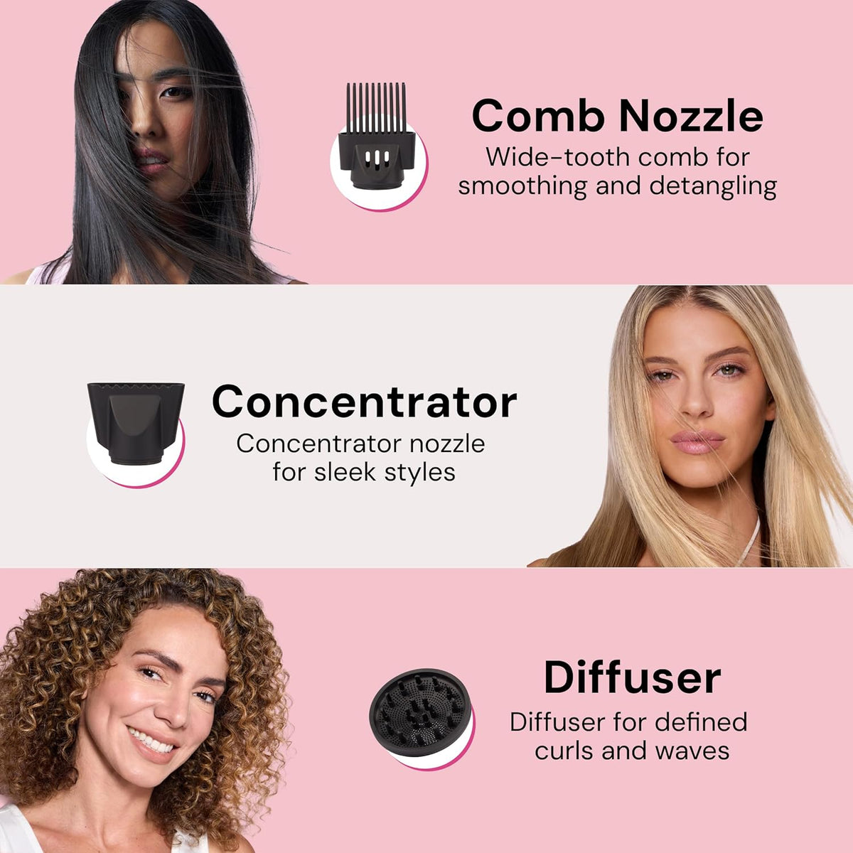 L'ANGE HAIR Secador de pelo iónico PowerStyle Turbo | 1875W de...