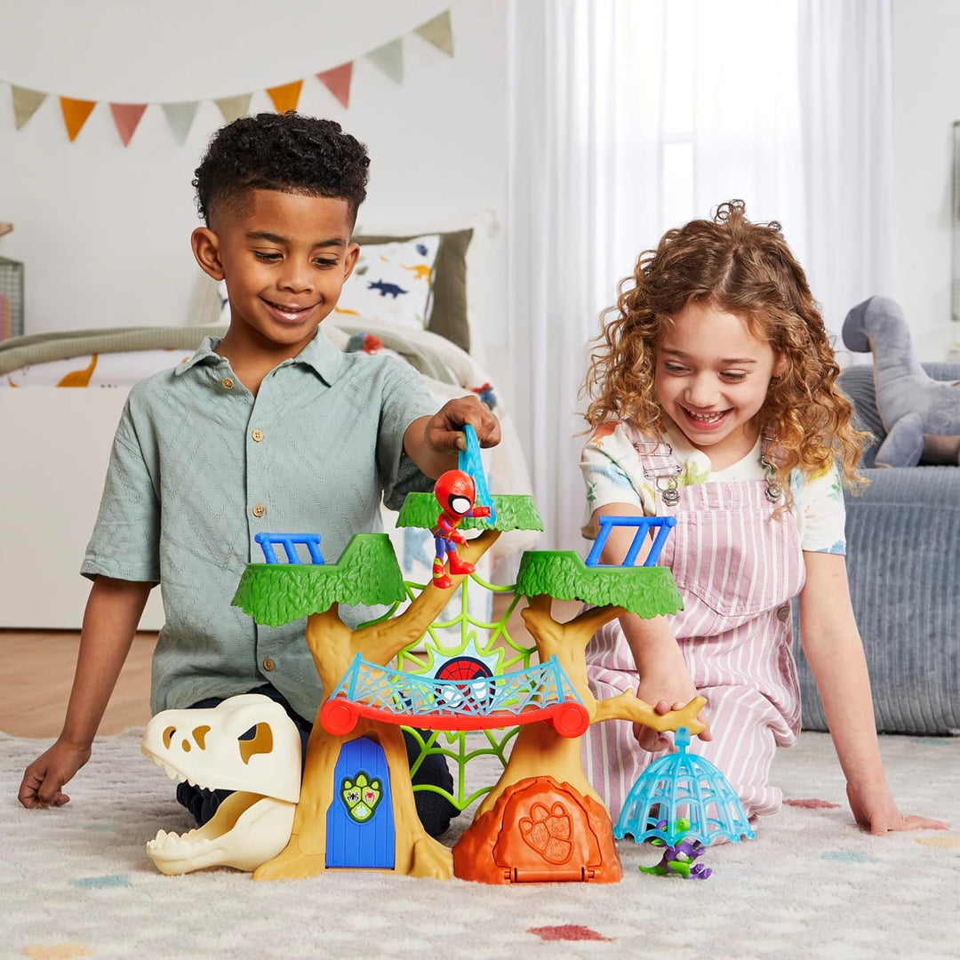 Spidey and his Amazing Friends Marvel Dino-Webs Treehouse