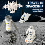 Wbzle Juego de naves espaciales, cohete, nave, juguetes alienígenas, Medium Set 1