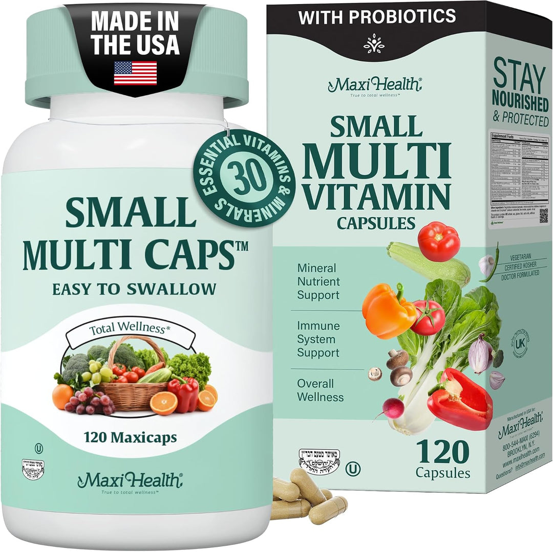 Maxi Health Multivitamínico - Cápsulas multivitamínicas fáciles de...