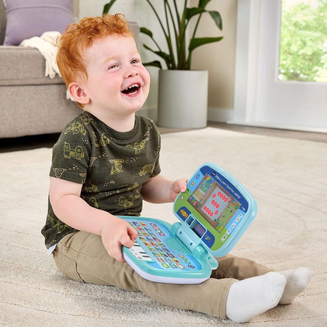 VTech Desliza y aprende Smarties portátil azul