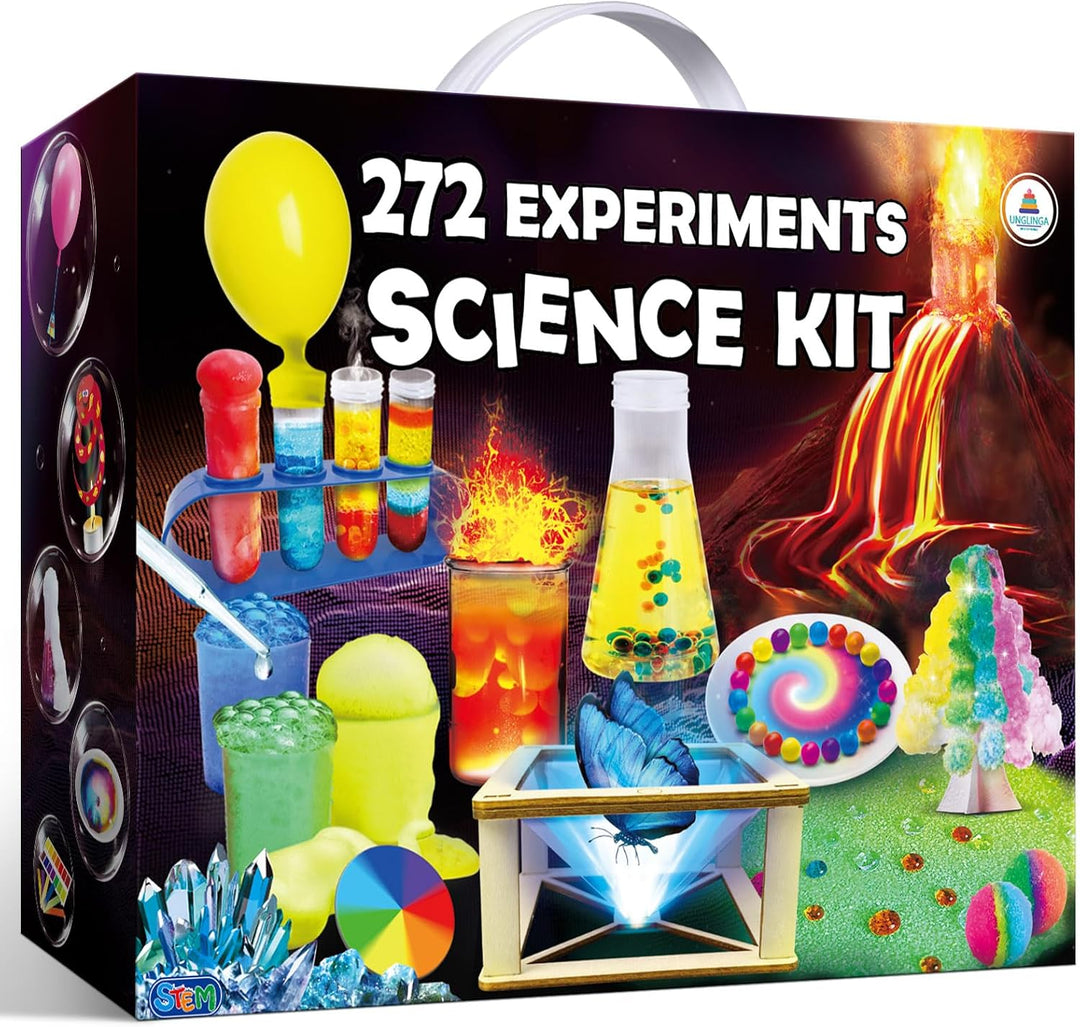 UNGLINGA Kit de Experimentos Científicos de 272 Experimentos para N...
