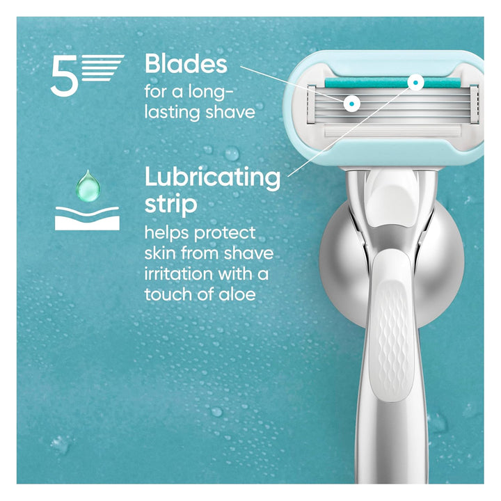 Gillette Venus Recambios de maquinilla de afeitar extra suaves para...