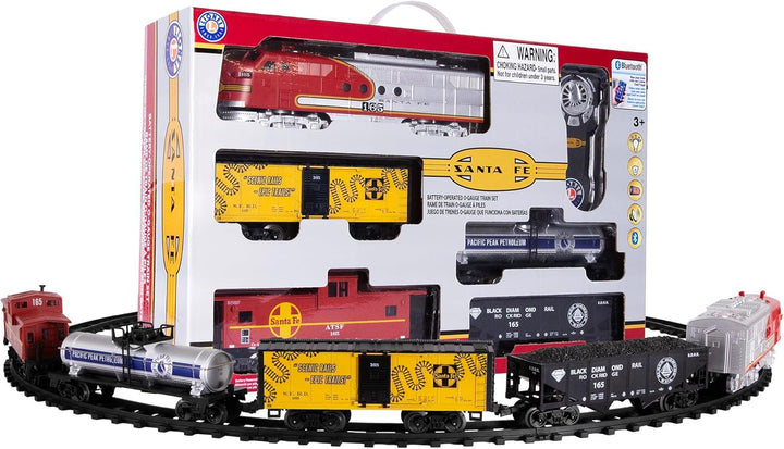 Lionel Santa Fe Freight Battery O Gauge Juego de tren de