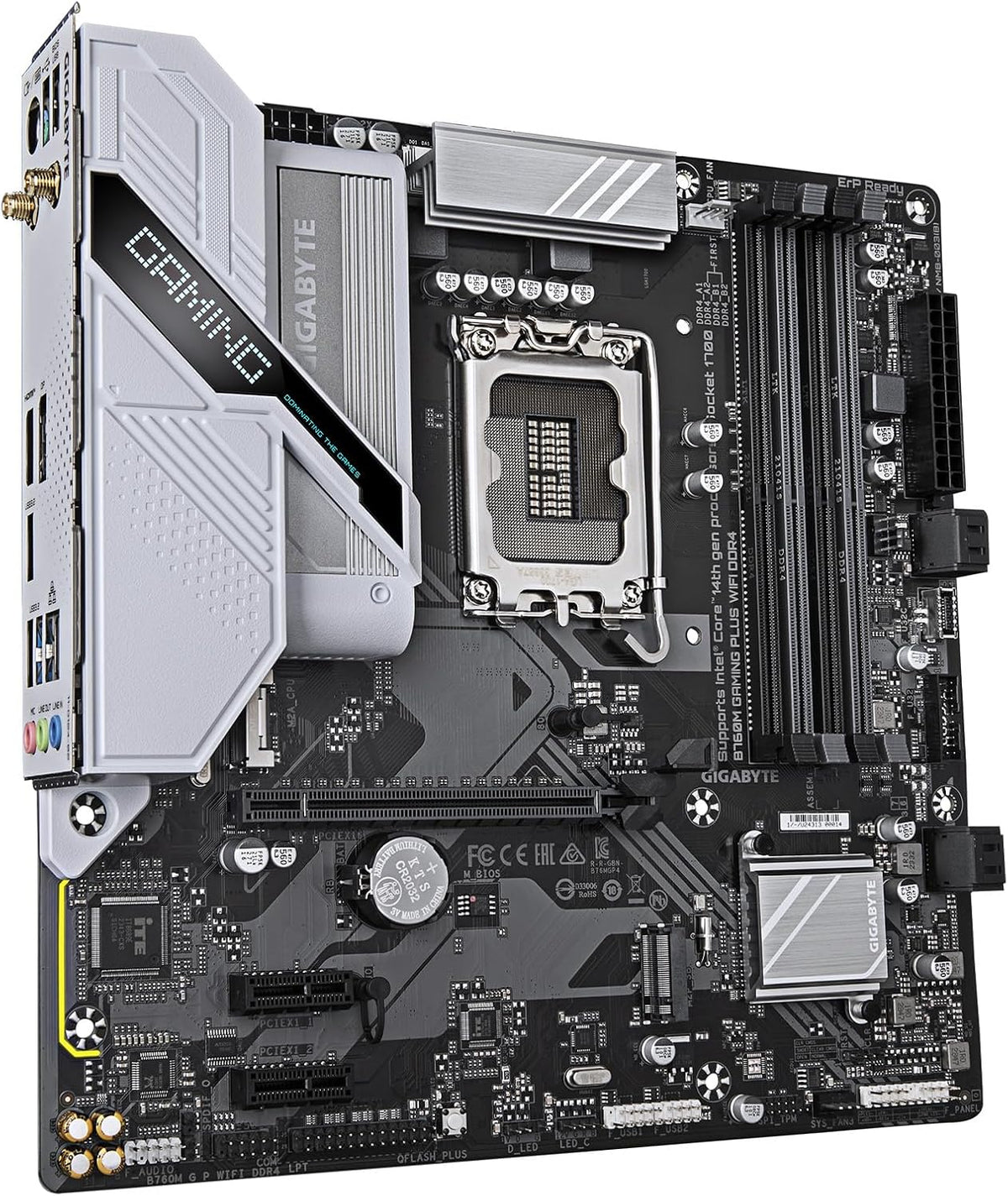 GIGABYTE B760M Gaming Plus WiFi DDR4 LGA 1700 Intel B760 M-ATX Plac...