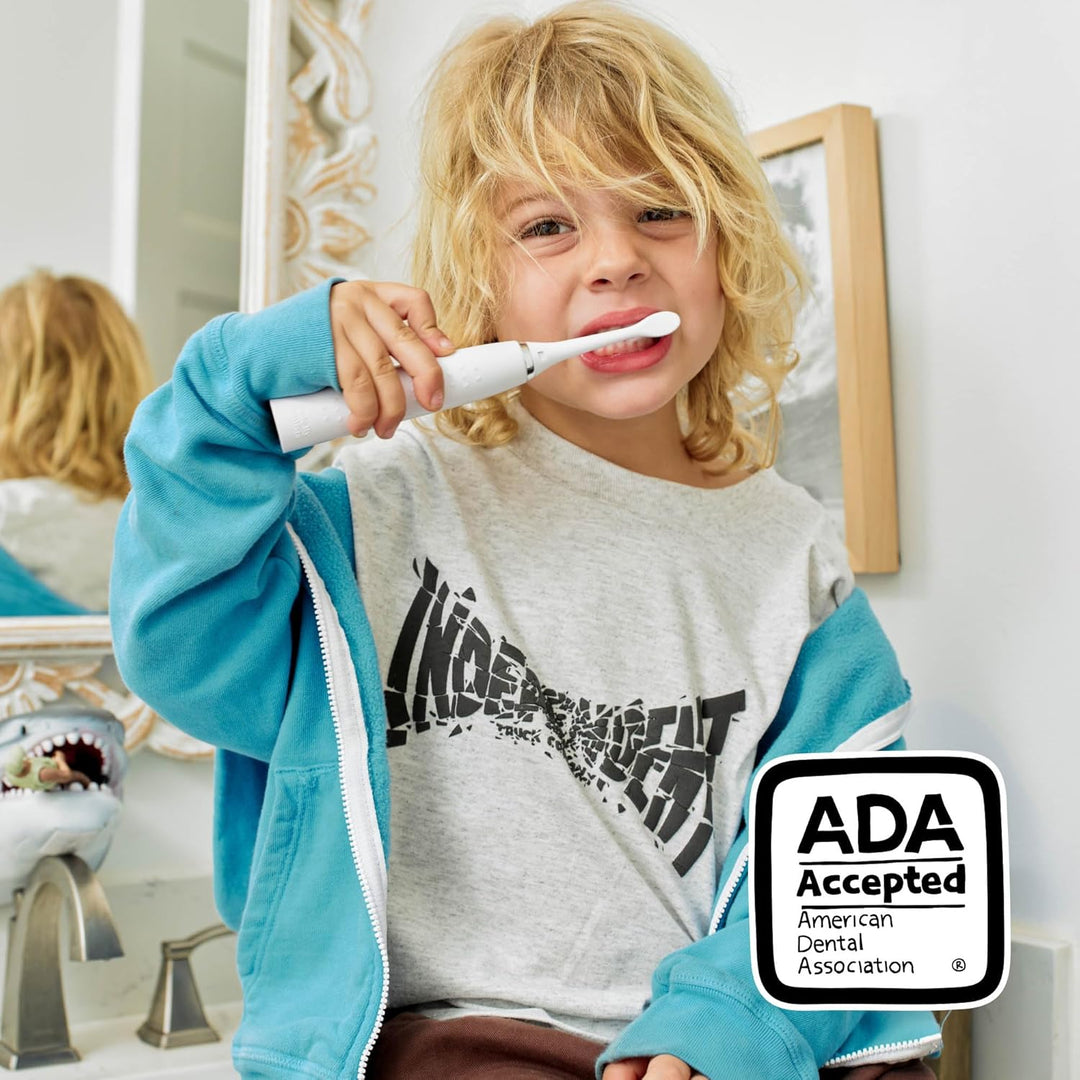 Made by Dentists Cepillo de dientes eléctrico para niños, cepillo d...