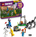 LEGO Fortnite Peely & Sparkplug's Camp - Juego de construcción de videojuegos para niñas y niños a partir de 7 años - Figuras de juguete de Fortnite Peely, Sparkplug y más - Idea de regalo para cumpleaños - 77075