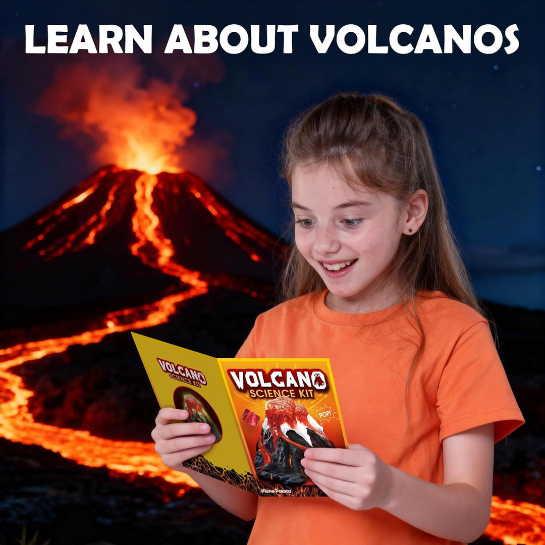 Piano Potato Kit de ciencia de volcán para niños - Kit de