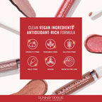 Runway Rogue Mini Liquid Lipstick Trio, 3 tonos a prueba de transferencia, puesta de sol