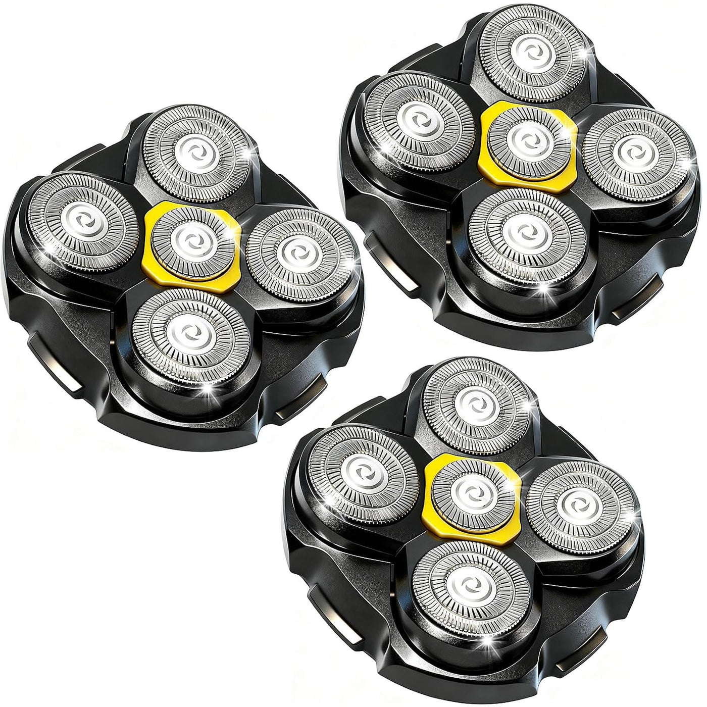 Cabezal de repuesto para afeitadora de titanio MicroTouch, negro, 3...