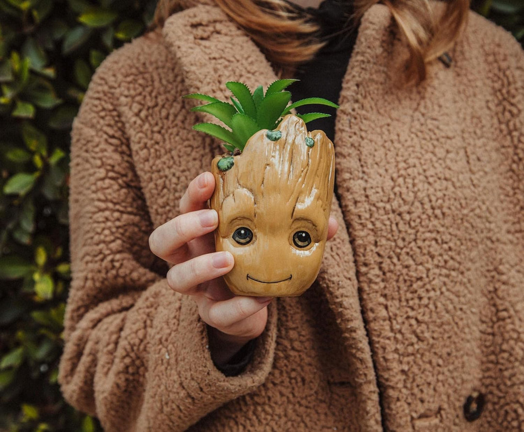 Marvel Studios I Am Groot - Mini maceta de cerámica de 3