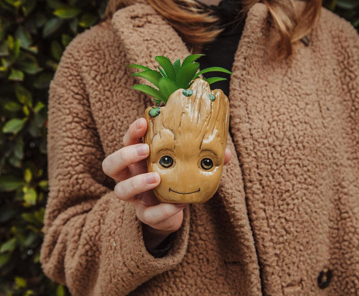 Marvel Studios I Am Groot - Mini maceta de cerámica de 3