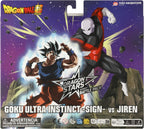 Dragon Stars Series - Dragon Ball Super - Set de figuras, Goku Ultra Instinto Signo Vs Jiren