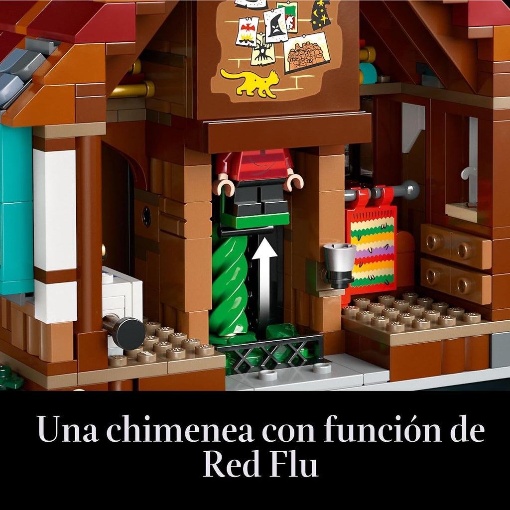 LEGO Harry Potter La casa madriguera conjuntos de construcción para adultos - Kits de casa de la familia Weasley de Harry Potter coleccionables con 10 minifiguras - Regalos para hombres y mujeres