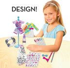 Tara Toys Barbie - Kit de diseño de moda de teñido anudado, juego de diseño