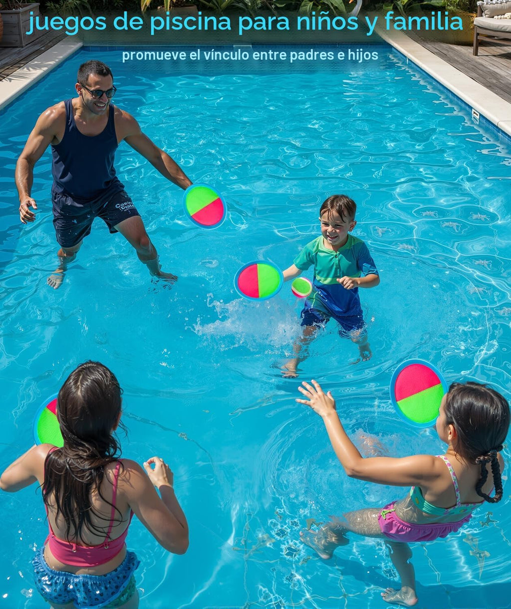 Juego de pelota para lanzar y atrapar, juguetes al aire libre para