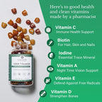 Salaam Nutritionals - Multivitaminas para adultos, gomitas de vitam...