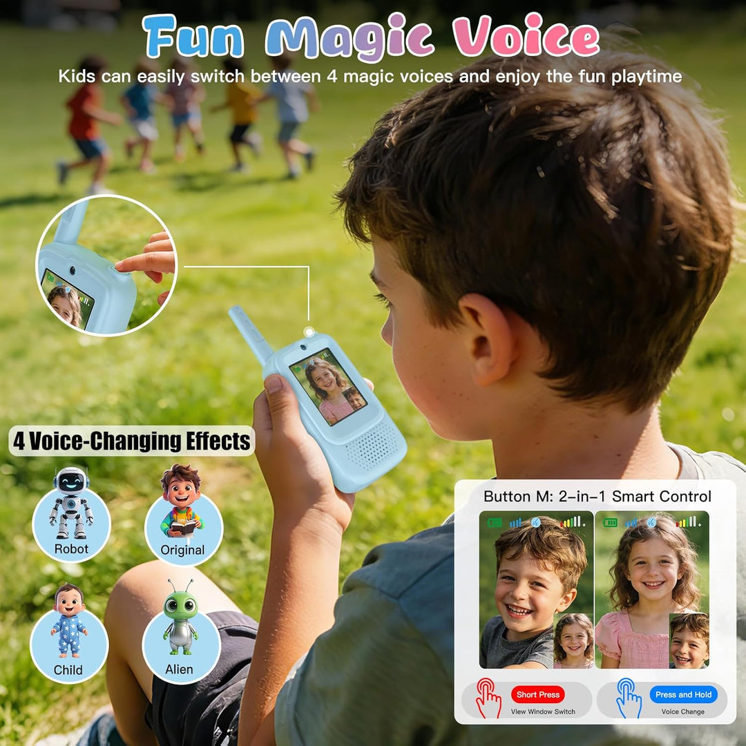 ZealSound Video Walkie Talkies for Age 3-12 Boys Girls 2