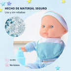 SMILESSKIDDO Twin Baby Dolls - 12 inch Two Soft Body Baby Doll Set