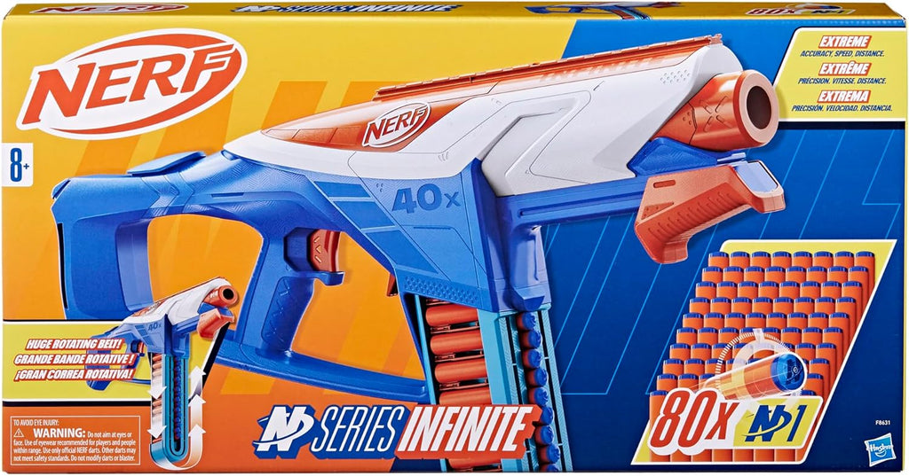 Nerf Serie N Lanzador de Dardos Infinito