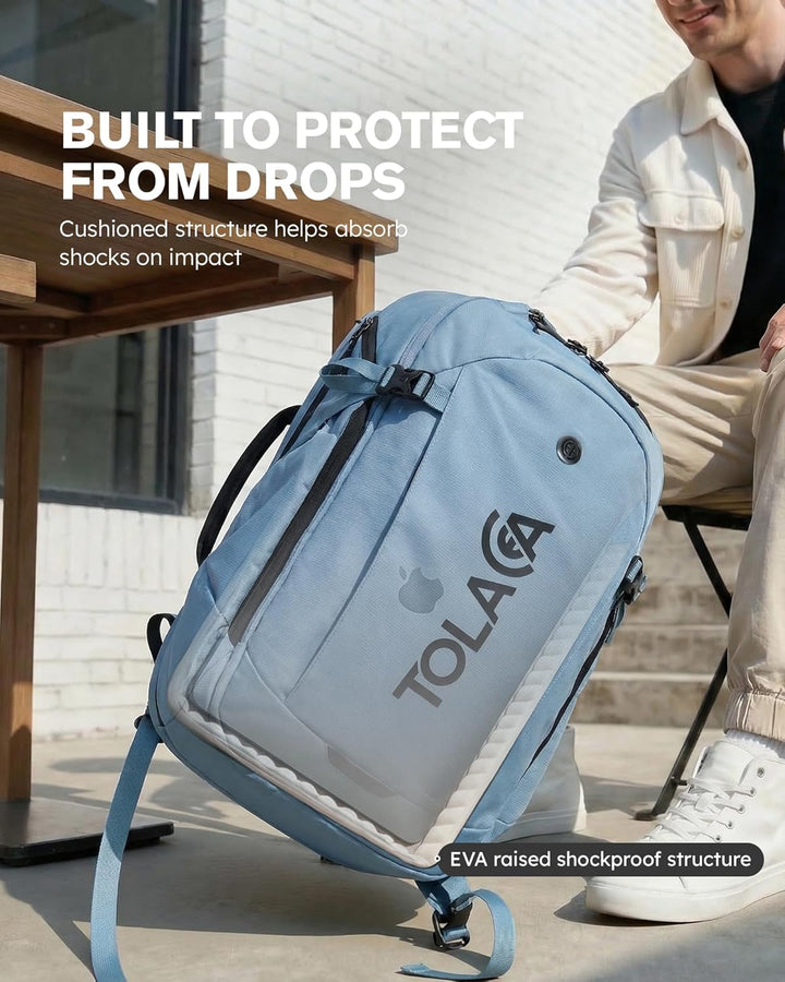 Tolaccea Travel Laptop Backpack 32L, TSA Friendly Flight Approved C...